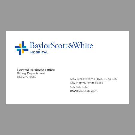 BSWH CBO Business Card